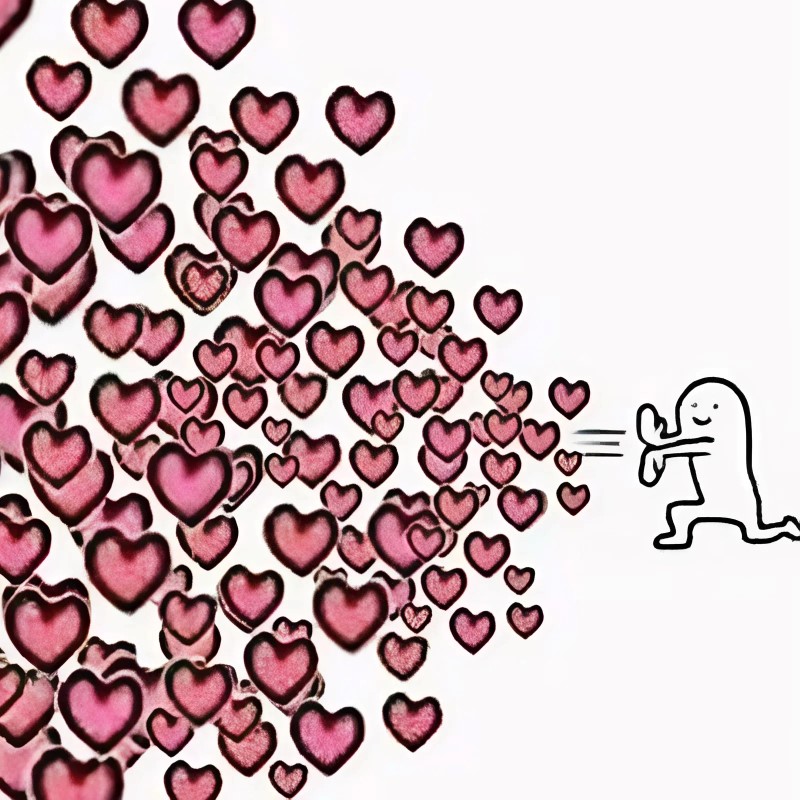 Meme về tình yêu cute