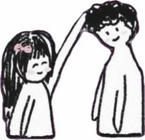 Meme xoa đầu dịu dàng