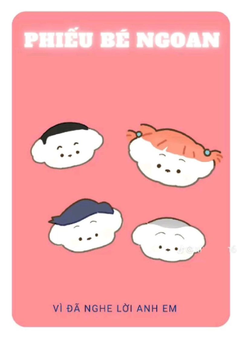 Phiếu Bé Ngoan Meme best