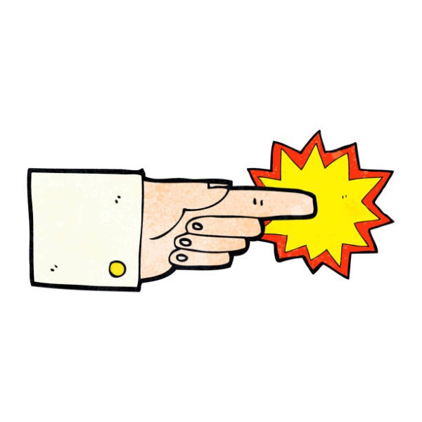 Pointing meme business