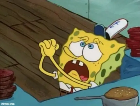 Meme SpongeBob lạy