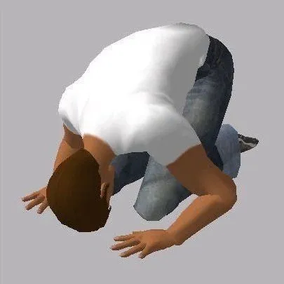 Meme quỳ đầu sát đất