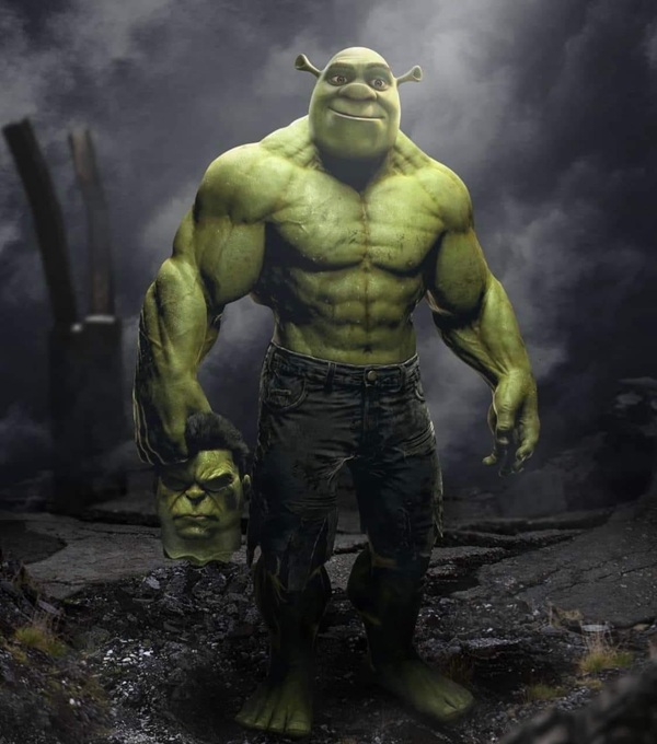 Shrek meme mobile