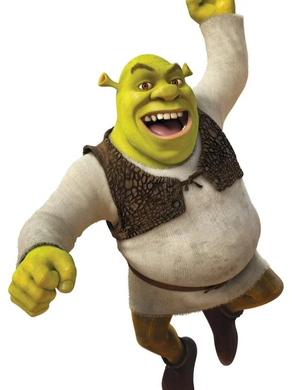 Shrek meme extra tall