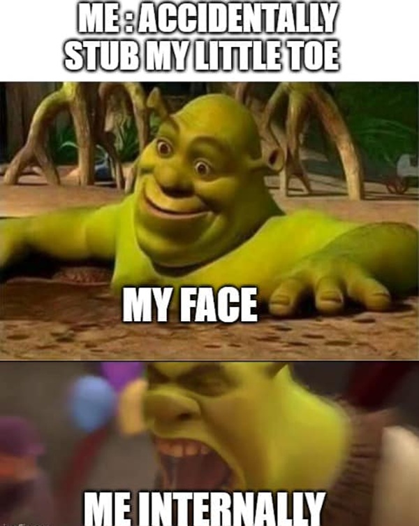 Shrek meme tall scroll
