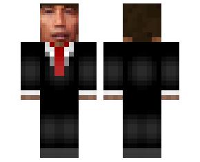 Skin Minecraft meme Jokowi