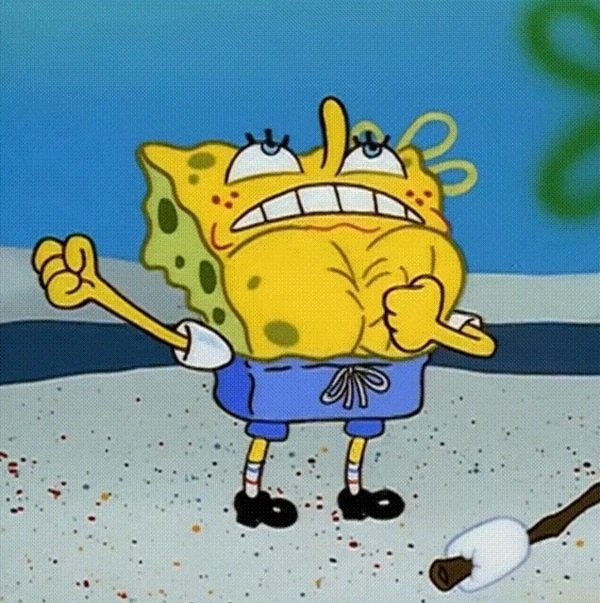 SpongeBob meme mood