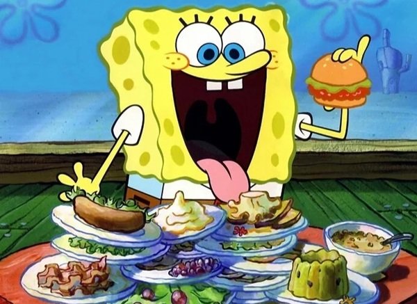 SpongeBob meme reaction gif