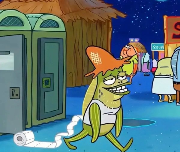 SpongeBob meme đời thường