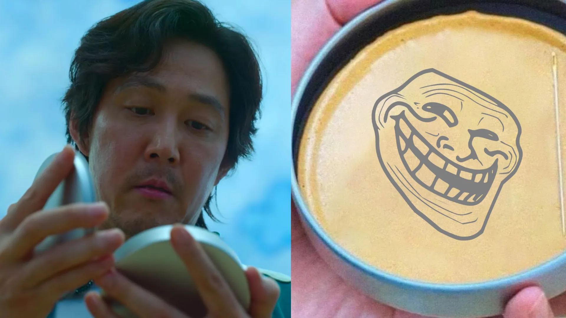 Squid Game Honeycomb meme template