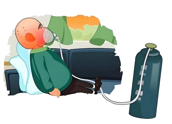 Thở oxy meme học sinh