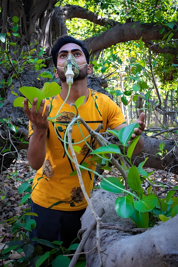 Thở oxy meme dọc