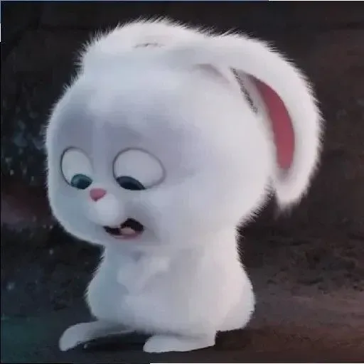 Ảnh Thỏ Snowball Meme châm biếm vui nhộn