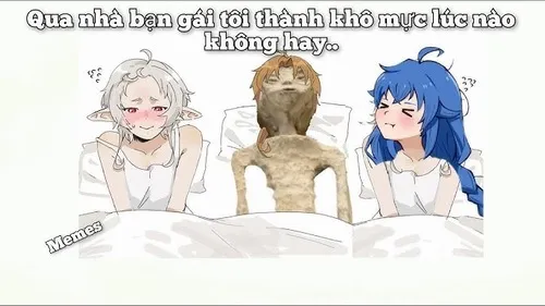 Hình meme vắt cực khô