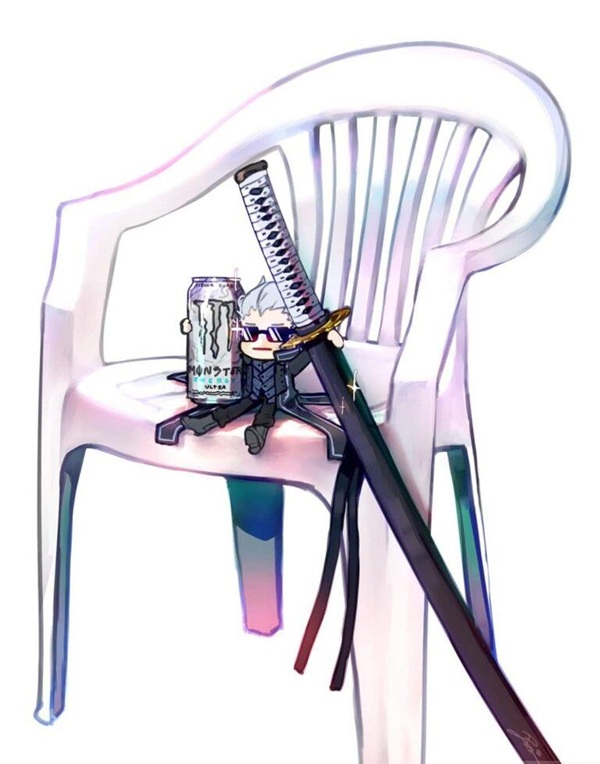 Vergil deadbeat dad meme