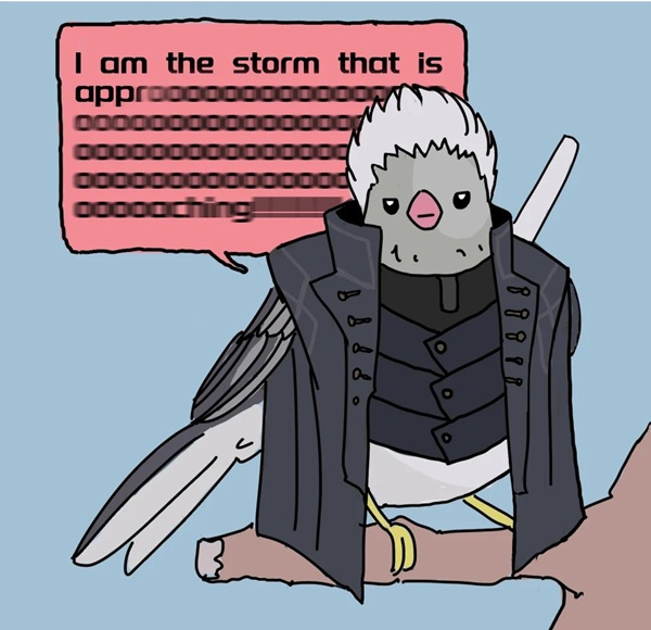 Vergil meme reaction