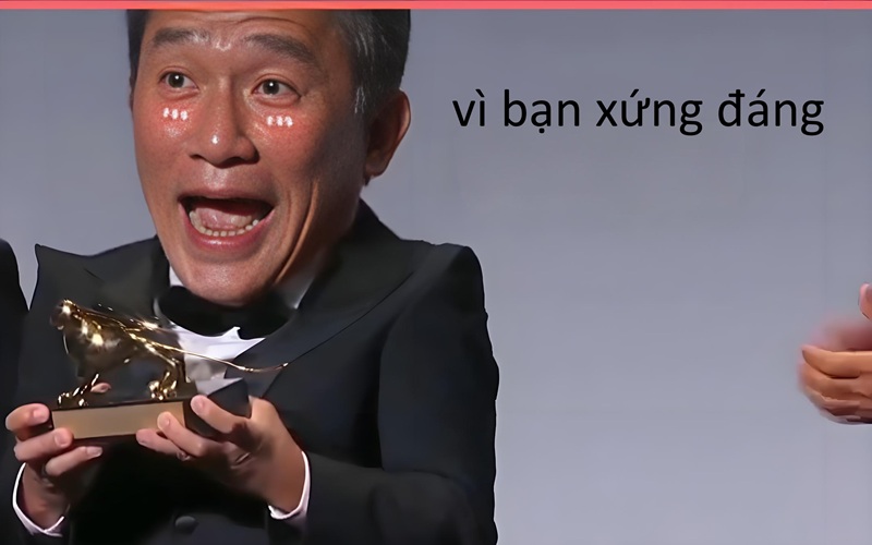 Meme vì bạn xứng đáng ảnh
