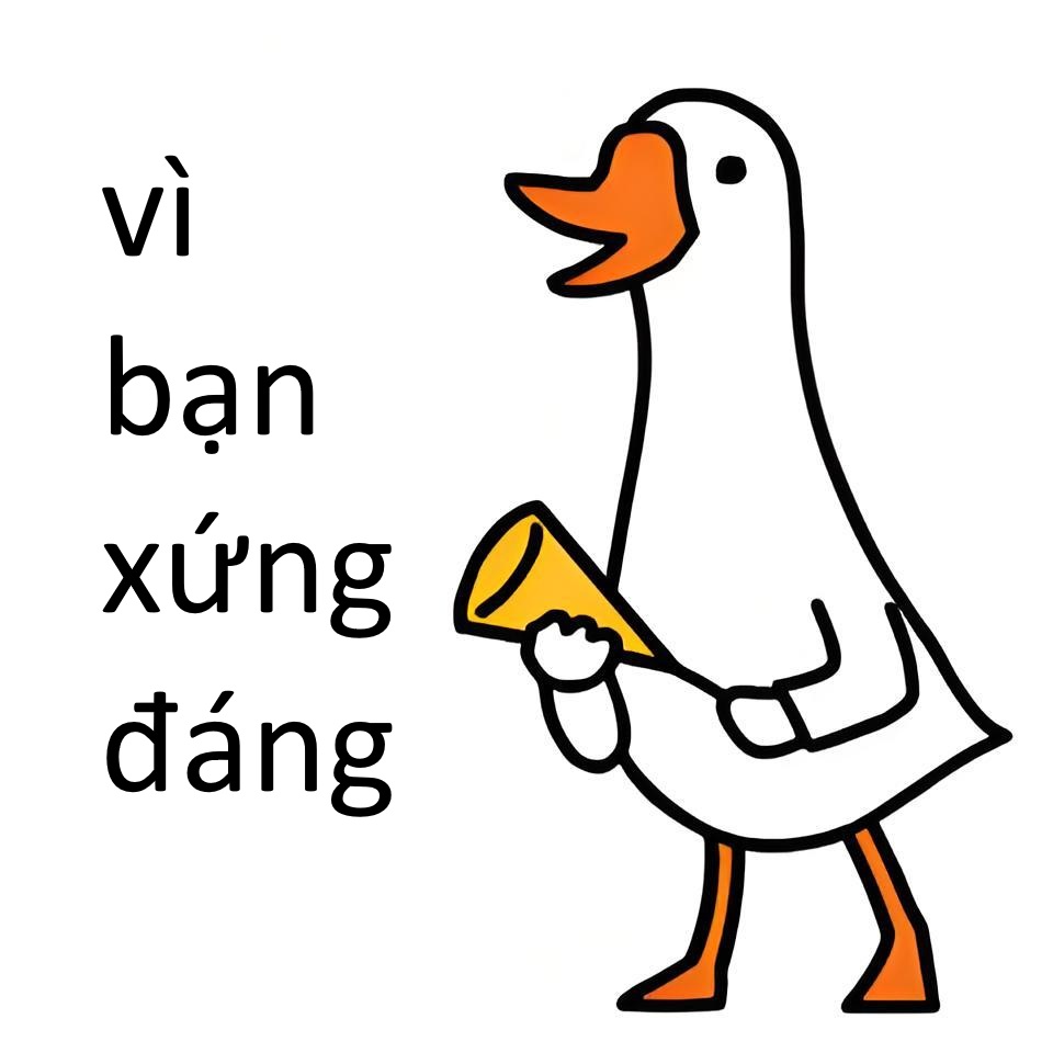 Meme vì bạn xứng đáng viral