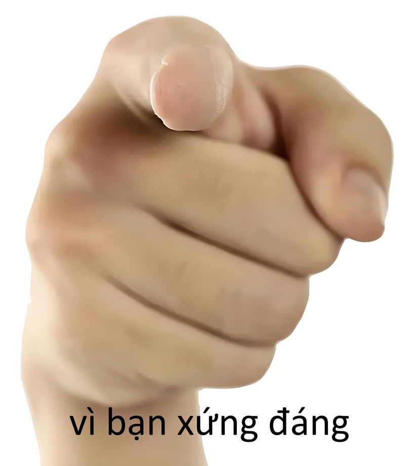 Meme vì bạn xứng đáng 30
