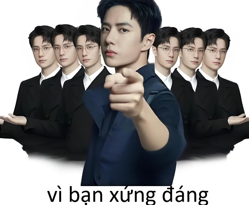 Meme vì bạn xứng đáng Facebook