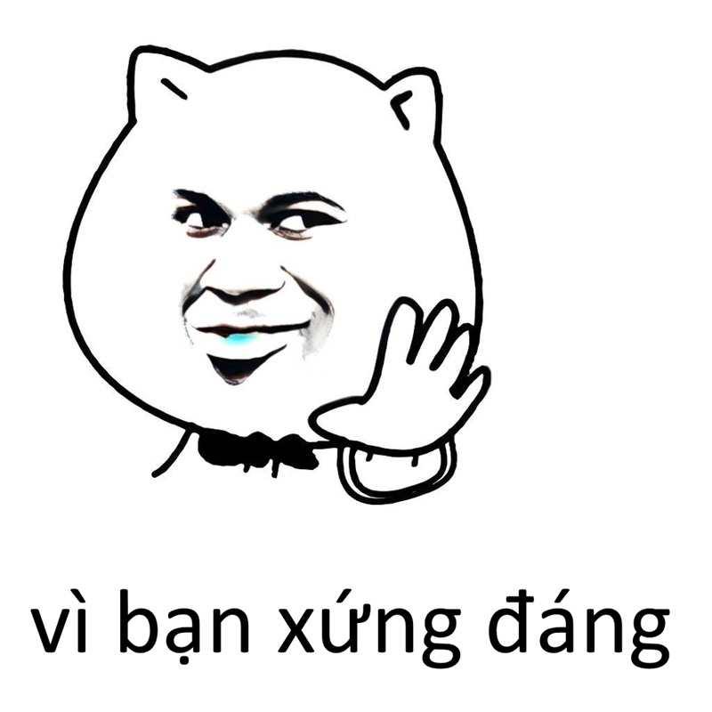 Ảnh vì bạn xứng đáng meme 9