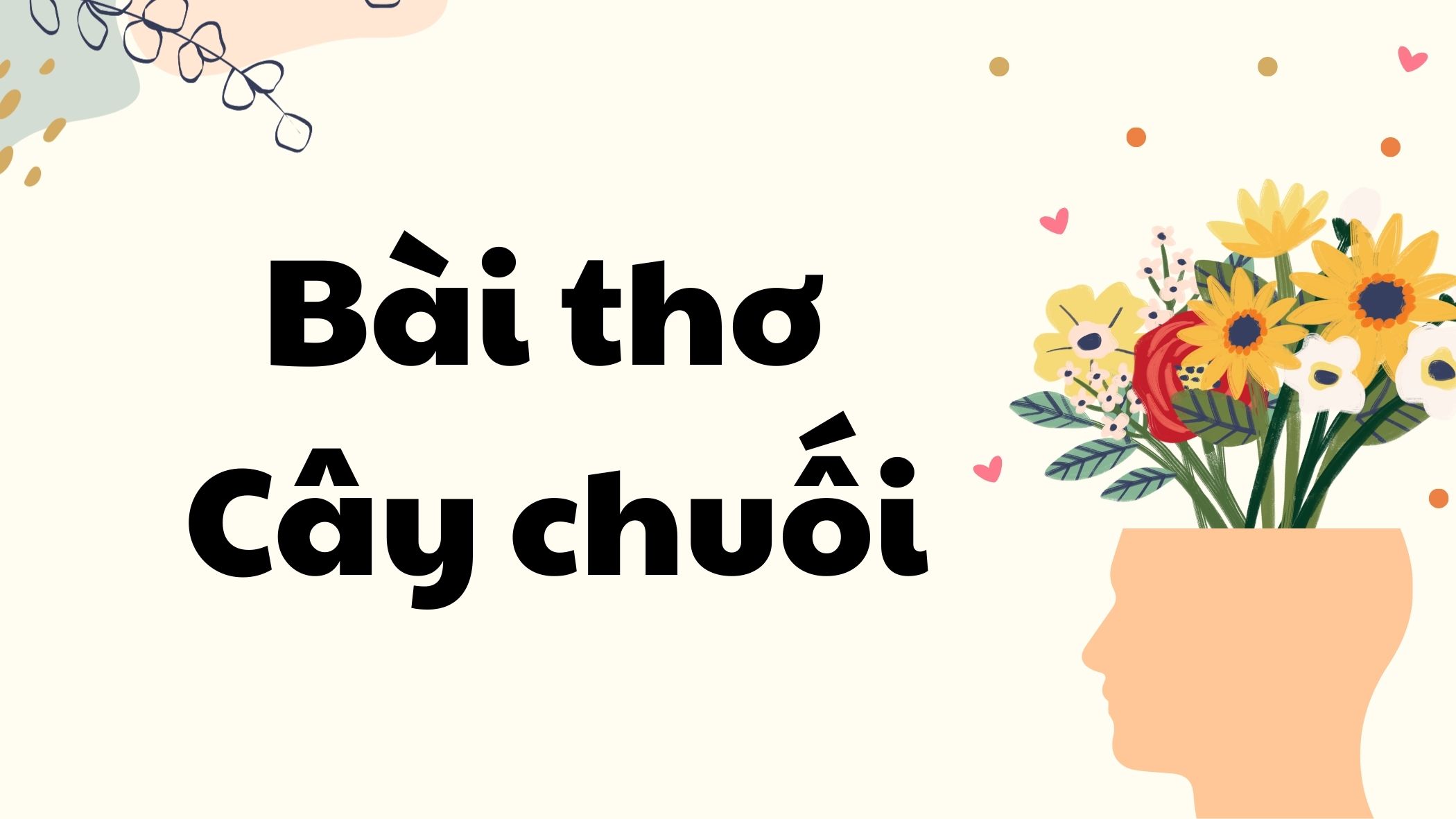 Bài thơ cây chuối