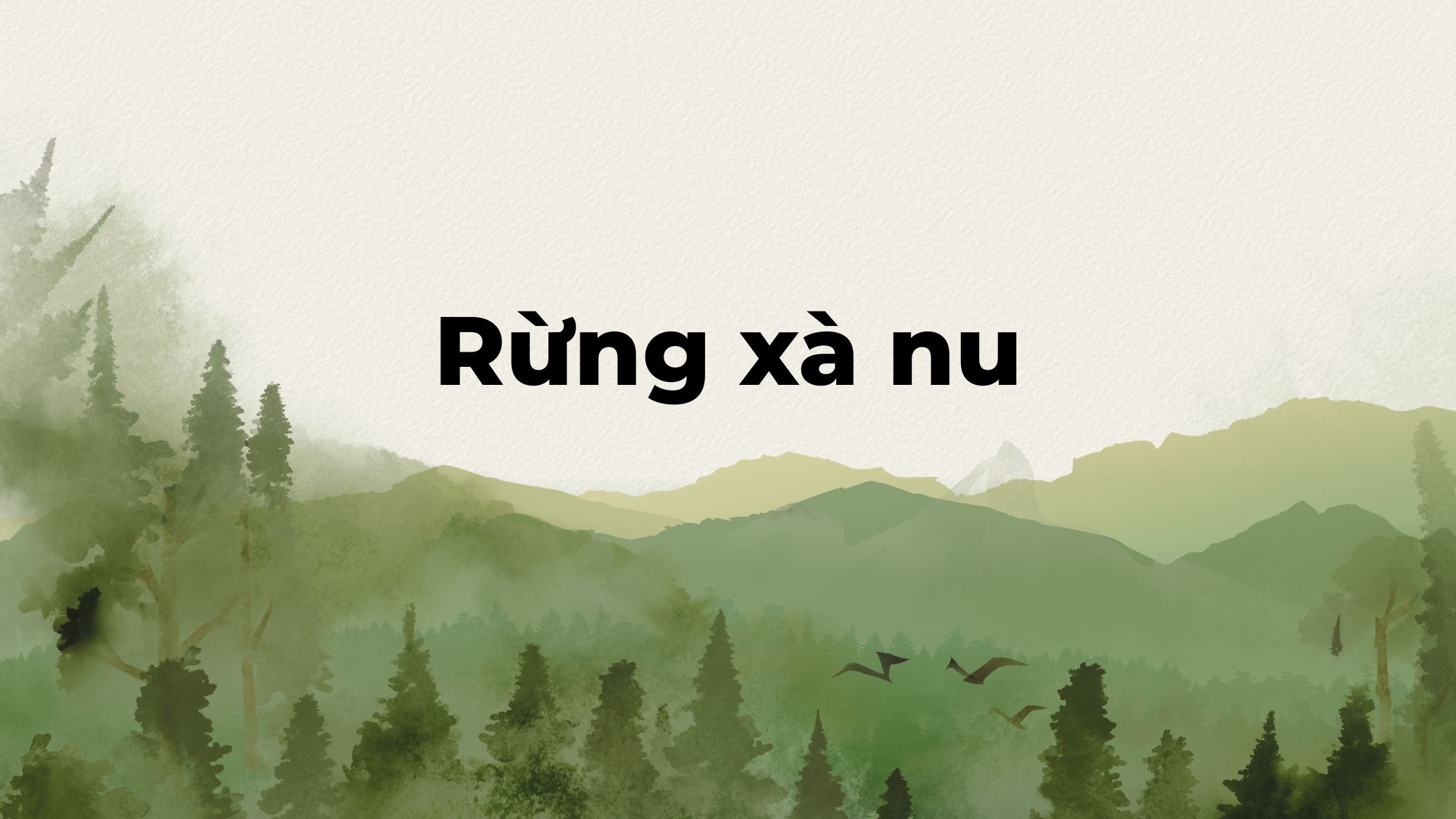 Rừng xà nu