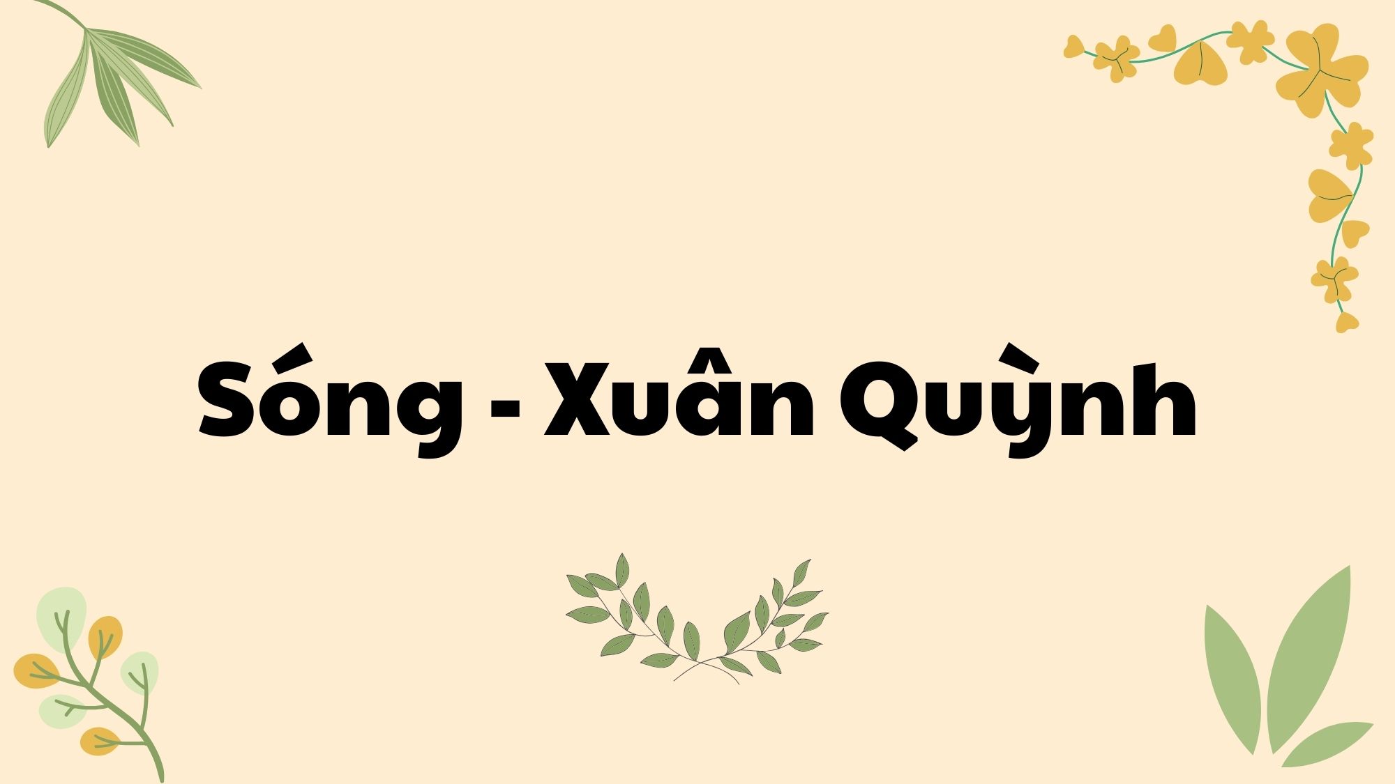 Sóng Xuân Quỳnh