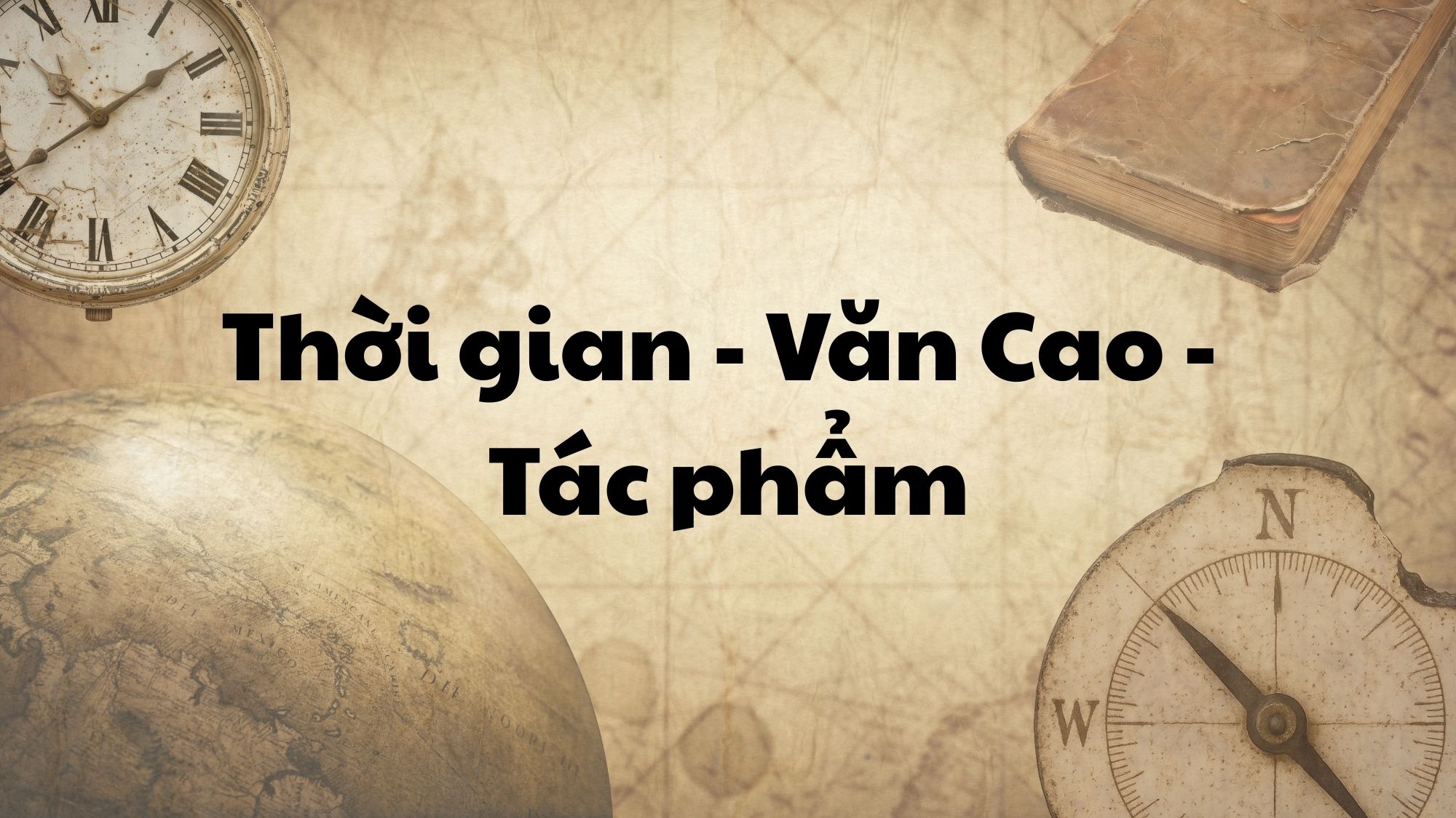 Thời gian Văn Cao tác phẩm