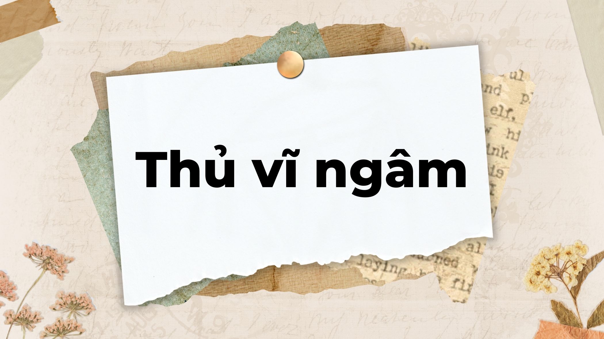 Thủ vĩ ngâm