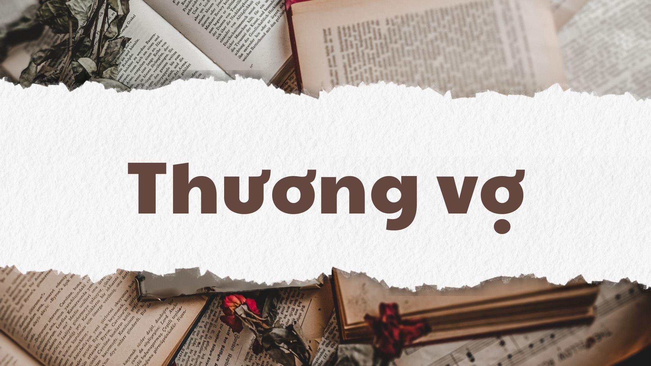 Thương vợ