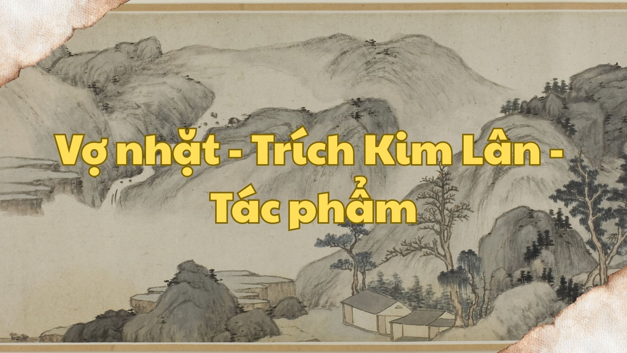 Vợ nhặt Kim Lân tác phẩm