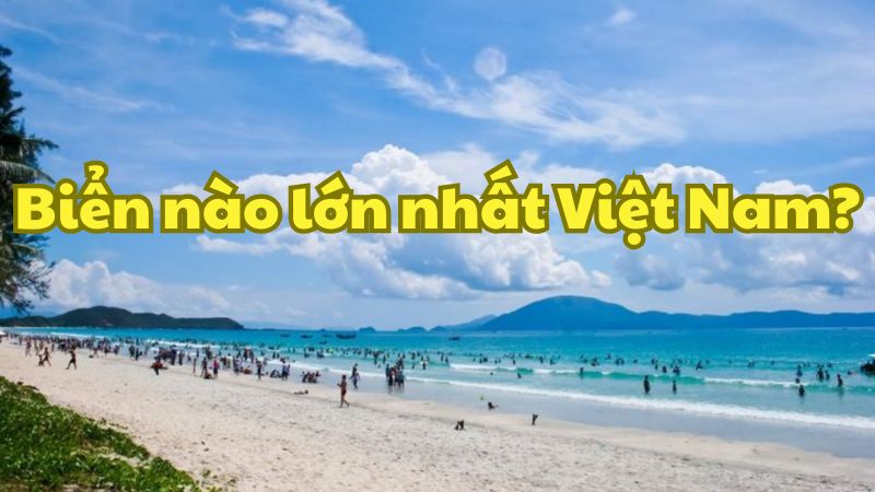 Biển nào lớn nhất Việt Nam?