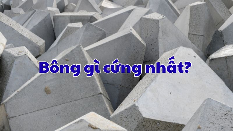 Bông gì cứng nhất?