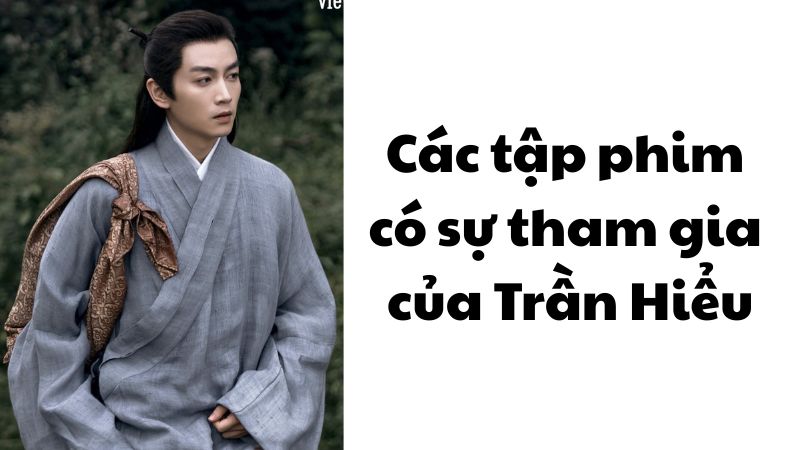 Các tập phim có sự tham gia của Trần Hiểu