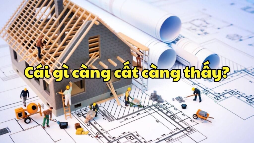 Cái gì càng cất càng thấy?