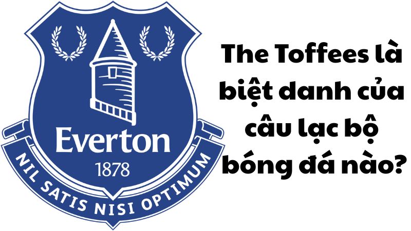 The Toffees là biệt danh của câu lạc bộ bóng đá nào?The Toffees là biệt danh của câu lạc bộ bóng đá nào?