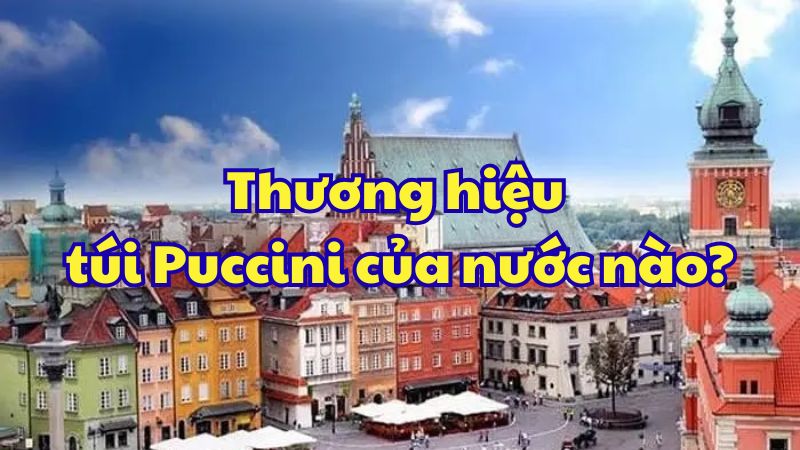 Thương hiệu túi Puccini của nước nào?
