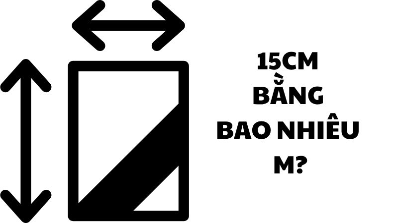 15cm bằng bao nhiêu m?