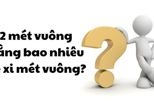 2 mét vuông bằng bao nhiêu đề xi mét vuông?