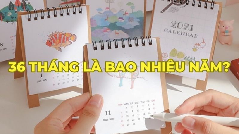 36 tháng là bao nhiêu năm?