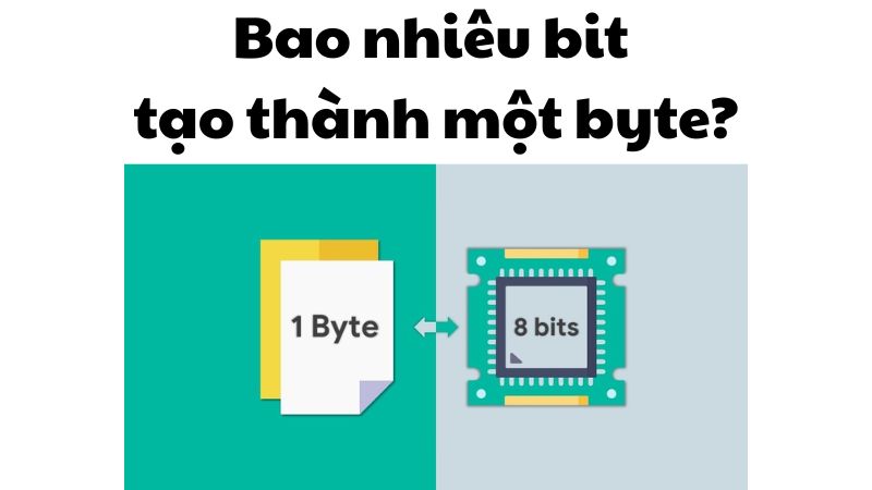 Bao nhiêu bit tạo thành một byte?