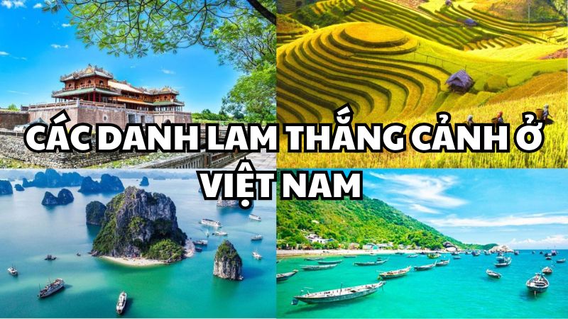 Các danh lam thắng cảnh ở Việt Nam