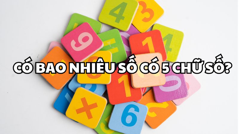 Có bao nhiêu số có 5 chữ số?