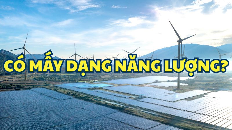 Có mấy dạng năng lượng?