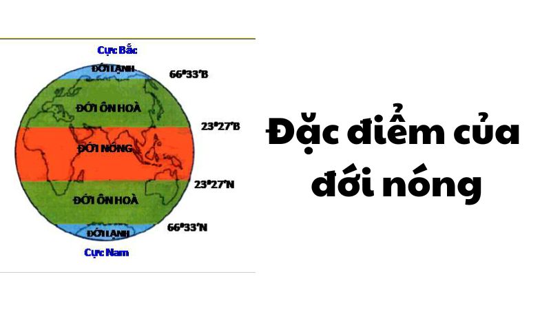 Đặc điểm của đới nóng