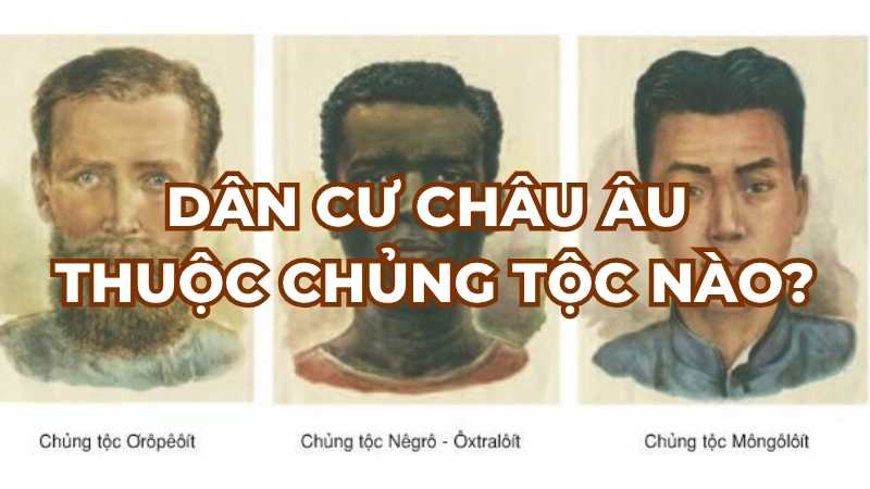 Dân cư châu Âu thuộc chủng tộc nào?