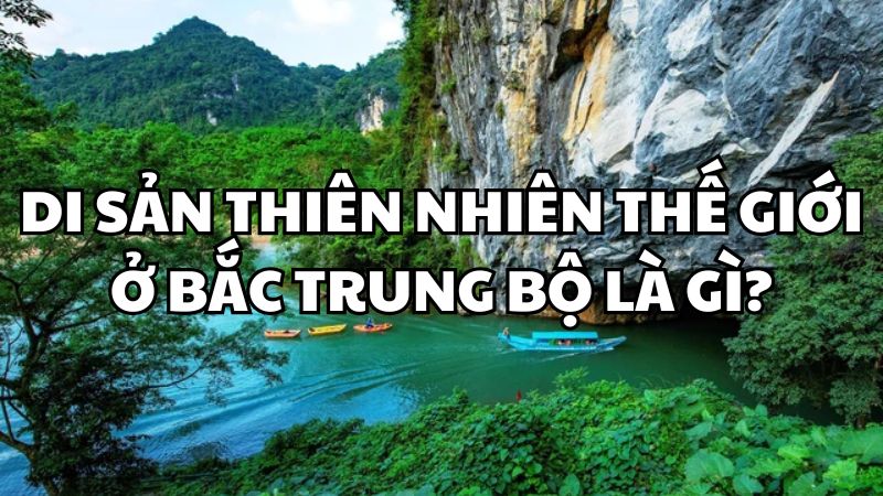 Di sản thiên nhiên thế giới ở Bắc Trung Bộ là gì?