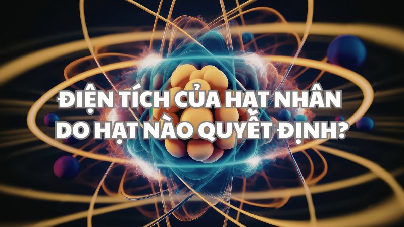 Điện tích của hạt nhân do hạt nào quyết định?