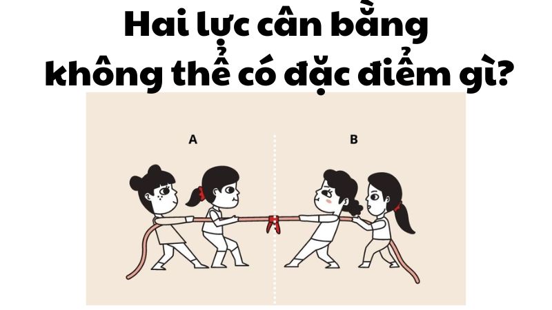 Hai lực cân bằng không thể có